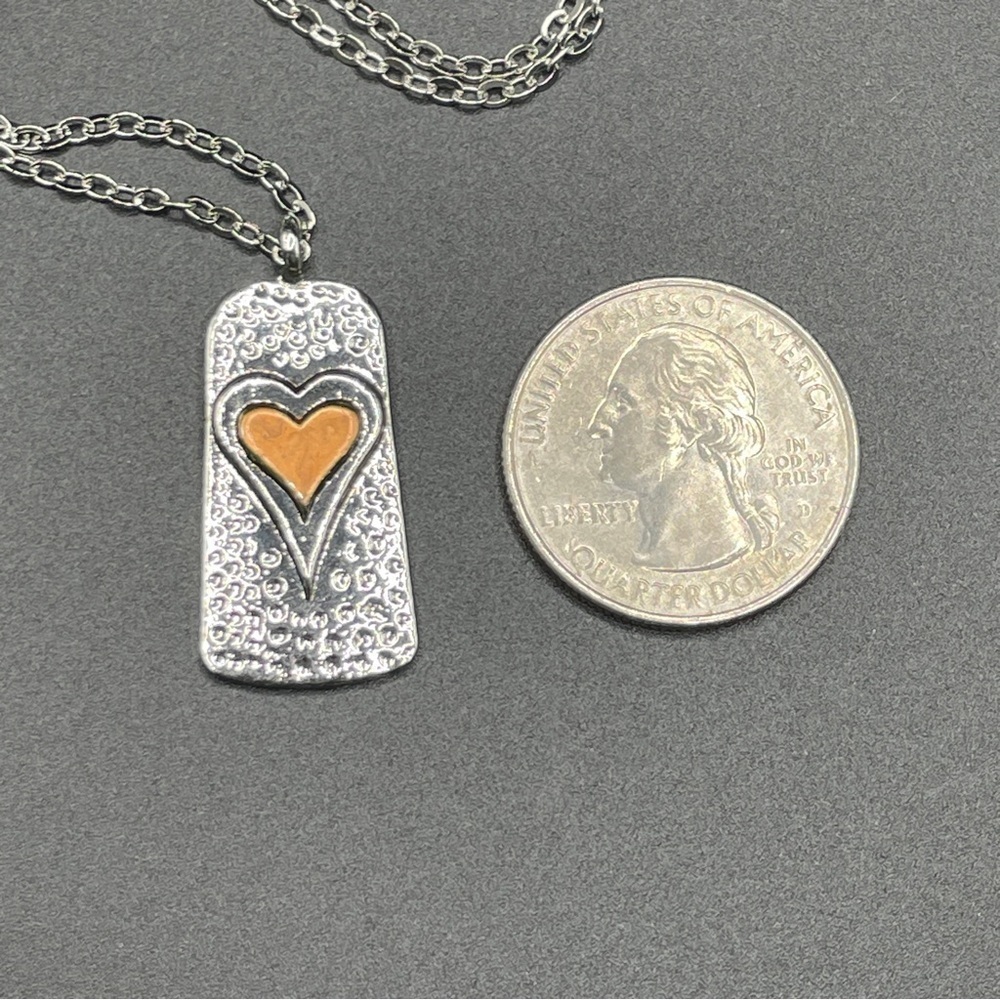 Pendant Necklace with Heart #836 - Picture 13 of 14